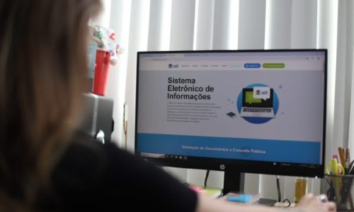 VR: em três meses, Sistema Eletrônico de Informações já apresenta economia e agilidade nos processos